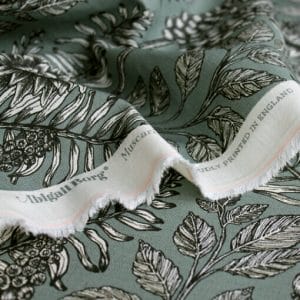 Abigail Borg Muscari Stof Slate detail
