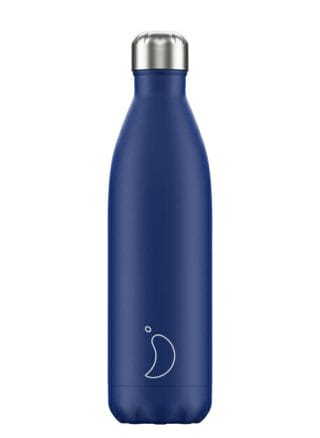 chilly drinkfles bottle matte blue 500 ml